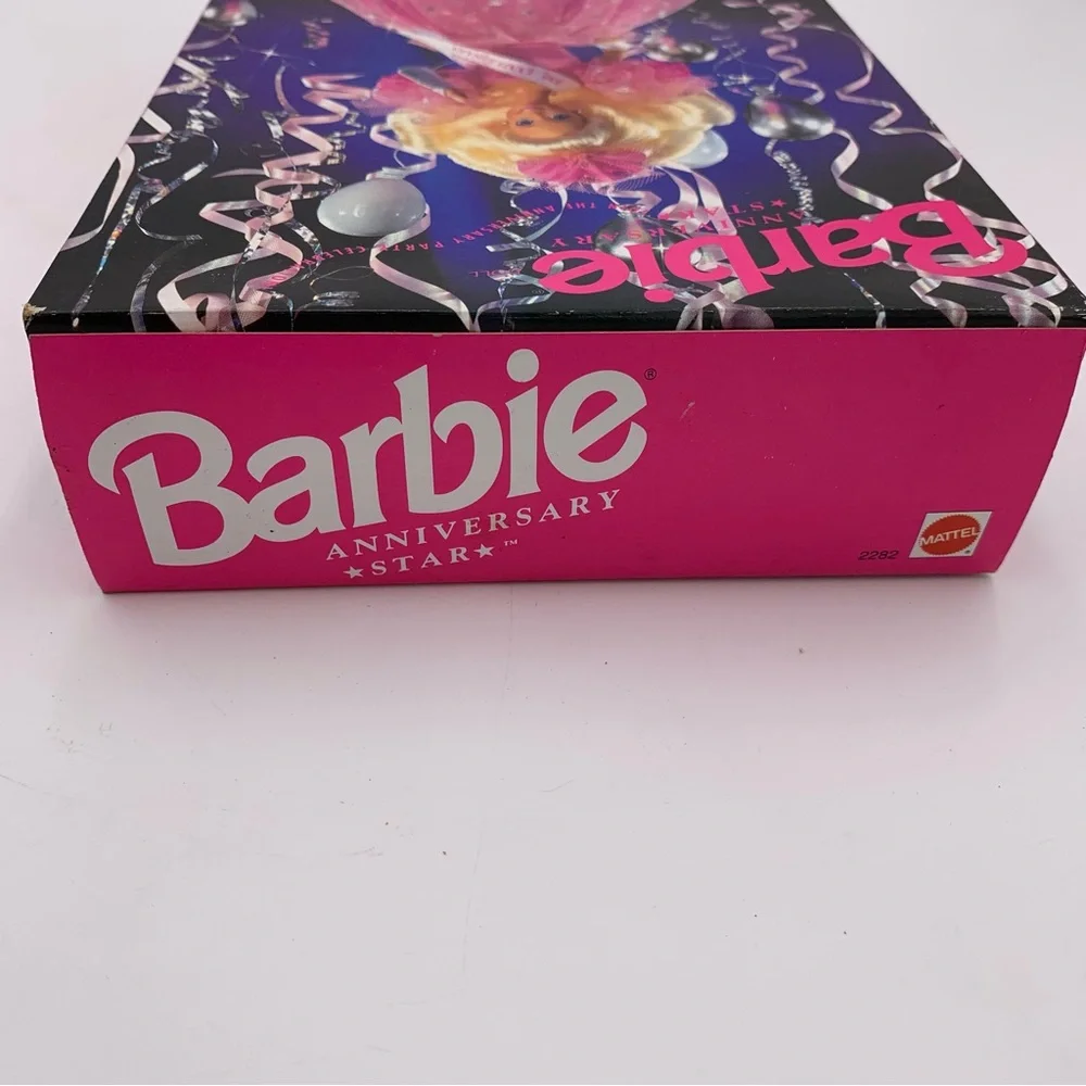 Vintage Barbie Doll 30th Anniversary Star 1992‎ Mattel #2282 Pink Princess NIB